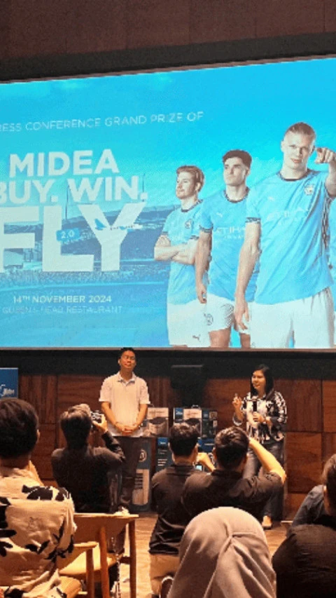 Midea Umumkan 3 Pemenang Grand Prize of Midea Buy.Win.Fly 2.0 ke Inggris, Siap Nontong Langsung Machester City