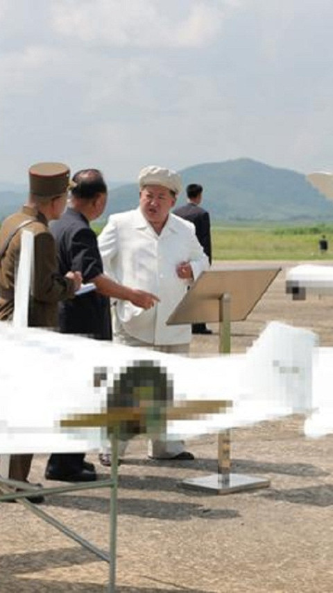 Kim Jong Un Perintahkan Produksi Massal Drone Serang