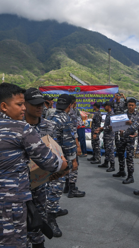 Bantuan kemanusiaan Gunung Lewotobi