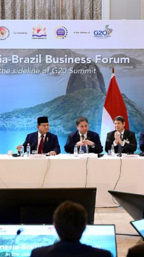 Presiden Prabowo Dukung Sinergi Ekonomi Lewat Indonesia-Brazil Business Forum