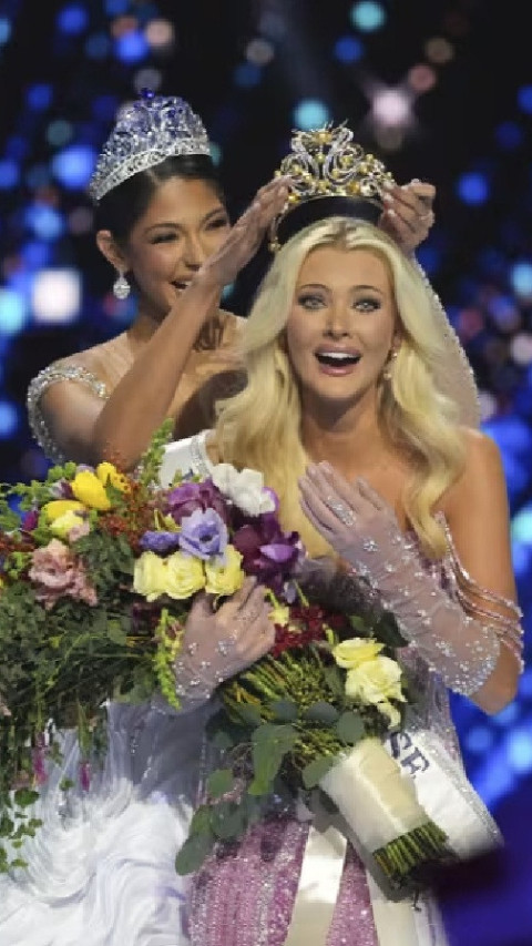 Victoria K Theilvig dari Denmark Dinobatkan sebagai Miss Universe ke-73