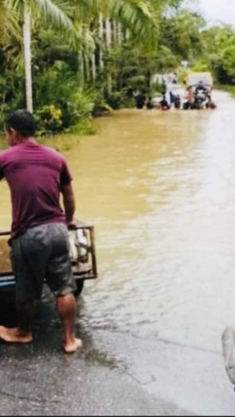 Banjir Rendam 16 Desa di Aceh Barat