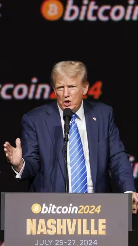 Saham Perusahaan Trump Melonjak Setelah Rencana Pembelian Platform Kripto