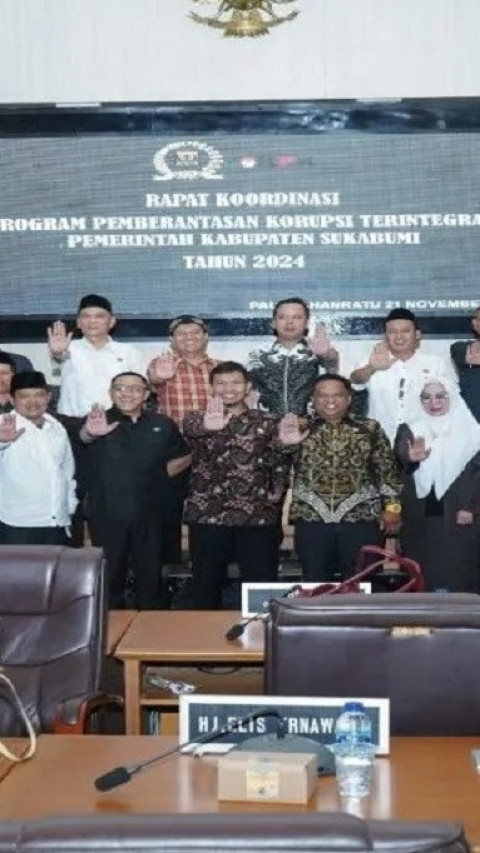 Berantas Korupsi, KPK Beri Penyuluhan Pencegahan Tipikor untuk 60 Anggota DPRD Sukabumi