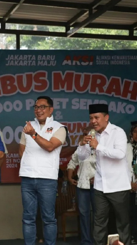 Cagub Ridwan Kamil Komitmen Hadirkan Program Tebus Murah Sembako