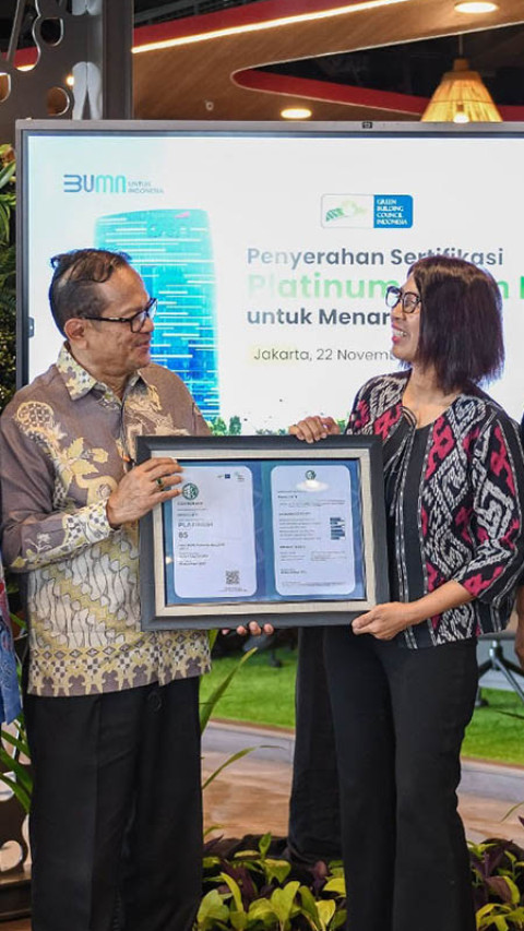 BTN Raih Predikat Tertinggi Green Building