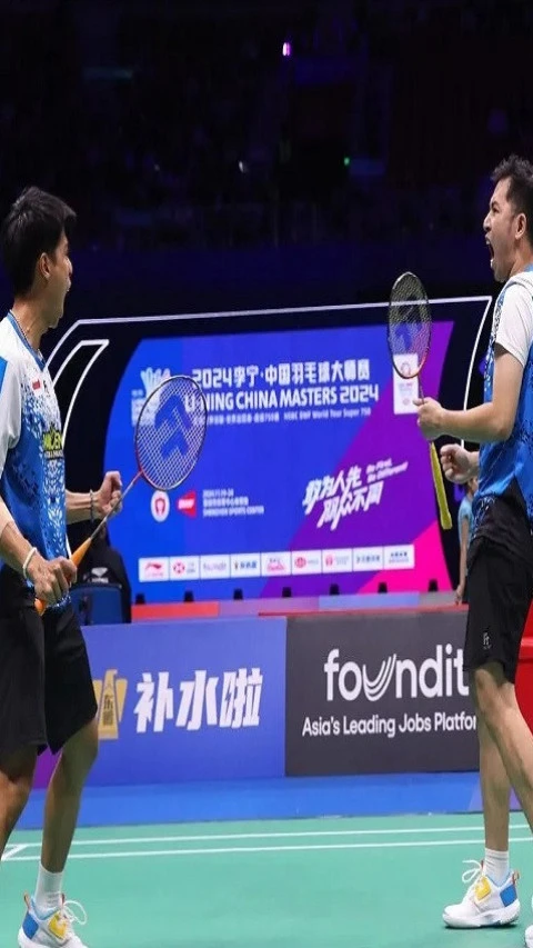 Makin Percaya Diri, Ganda Putra Indonesia Sabar/Reza Lolos ke final China Masters