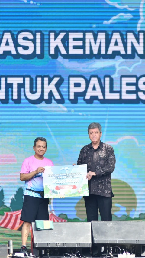 Pertamina Eco RunFest 2024 Salurkan Donasi Kemanusiaan untuk Palestina