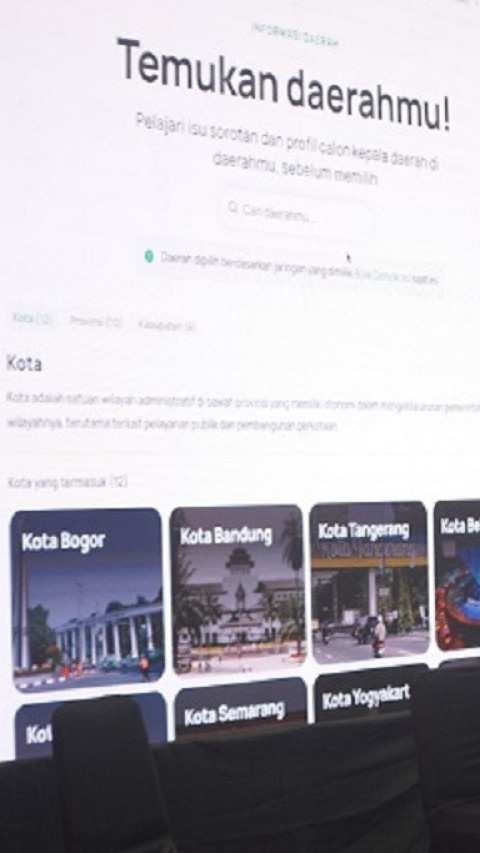 Website Bijak Pilkada Bantu Gen-Z  Tentukan Pilihan