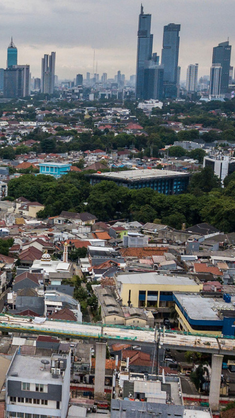 Progres pembangunan LRT Jakarta fase 1B