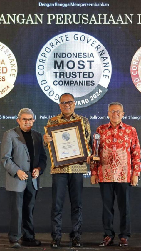 bank bjb Raih Penghargaan Most Trusted Banking di Ajang CGPI Award 2024