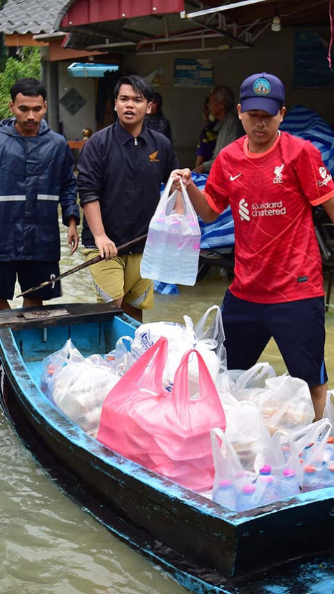 Banjir di Thailand Sebabkan 13.000 Orang Mengungsi