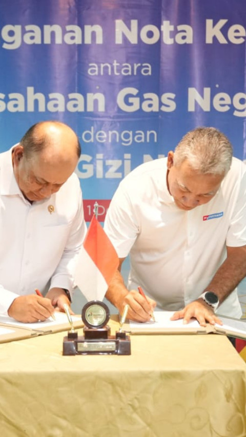 Dukung MBG, PGN dan BGN Kerjasama Penyediaan Pasokan Gas Bumi