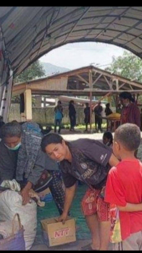 Masyarakat Terdambak Erupsi Lewotobi Dapat Bantuan Tanggap Darurat