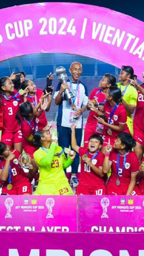 Juara AFF 2024, Timnas Putri Berterima Kasih pada Masyarakat Indonesia 