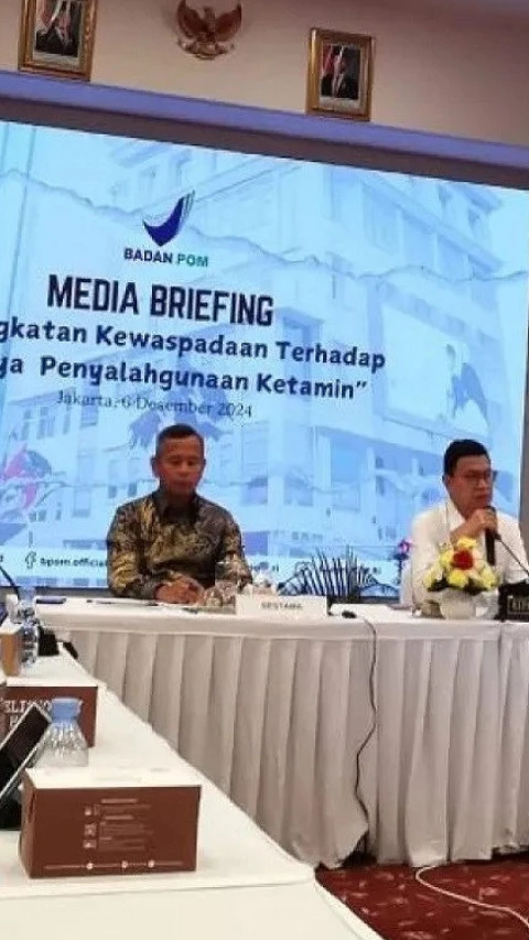 Jadi Ancaman Nasional karena Kerusakan yang Ditimbulkan Sangat Mengkhawatirkan, BPOM Akan Usulkan Ketamin Sebagai Golongan Narkotika