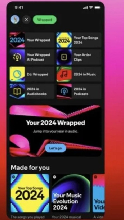 Spotify Rangkum Kenangan Musik Pengguna Selama Setahun