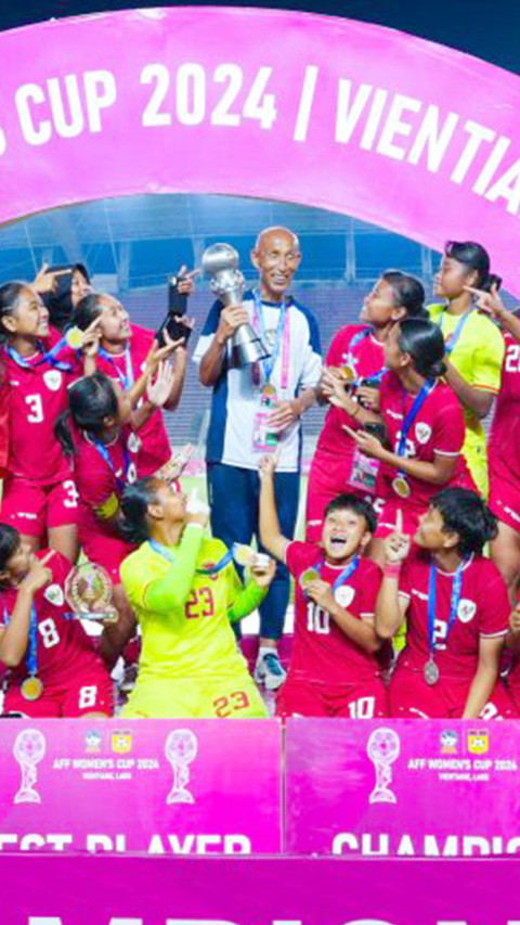  juarai Piala AFF, Timnas Putri Berterima Kasih pada Masyarakat Indonesia  