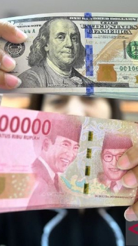 Rupiah Pagi Ini Melemah Jadi Rp15.855 per Dollar AS 