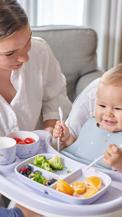 Peralatan Makan untuk Stimulasi di Kecil pada Periode Emas Diluncurkan