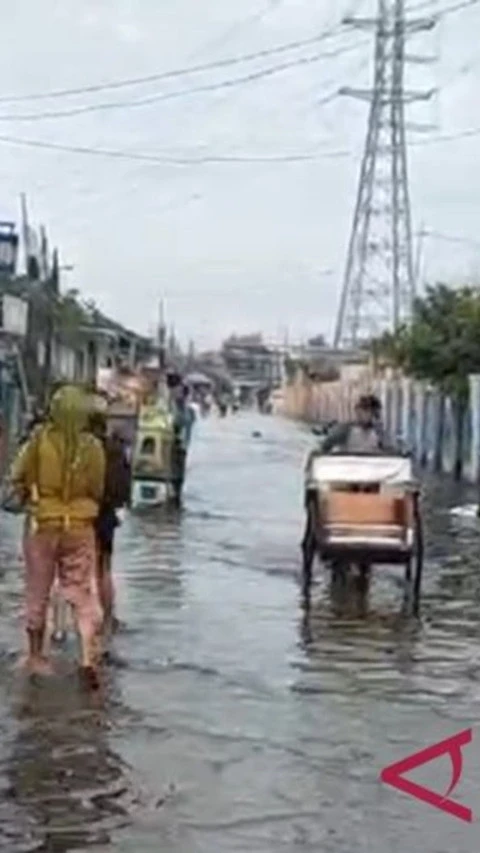 Banjir Rob Makin Tinggi, Warga Muara Angke Pilih Mengungsi