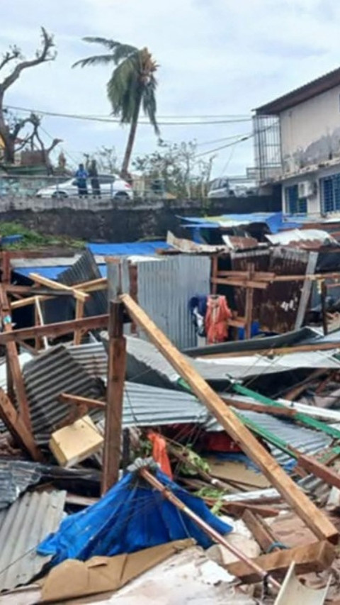 Topan Chido Mengamuk di Kepulauan Mayotte: Dikhawatirkan Ratusan hingga Ribuan Korban Tewas