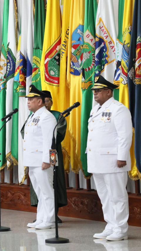 Mendagri Resmi Lantik Pj Gubernur Banten dan Papua Barat Daya