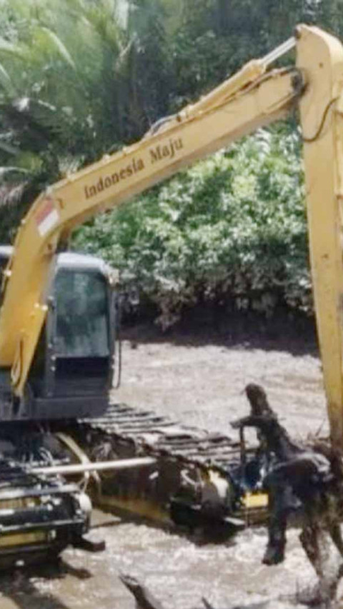 Guna Menanggulangi Banjir, Sungai Wilayah Selatan Dinormalisasi Pemkab Kotim                       