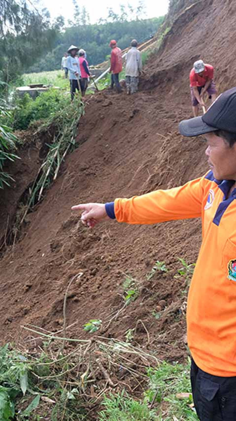 Bencana Longsor di Temanggung