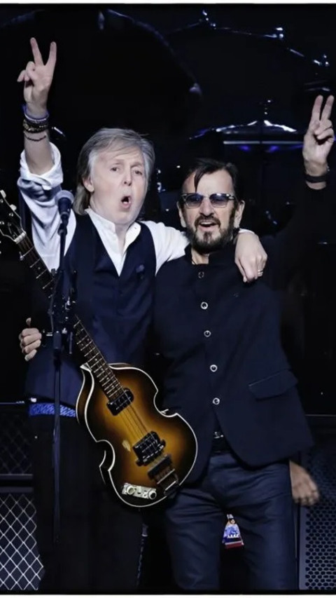 Ringo Starr dan Ronnie Wood Jadi Tamu Istimewa di Konser Penutup Paul McCartney