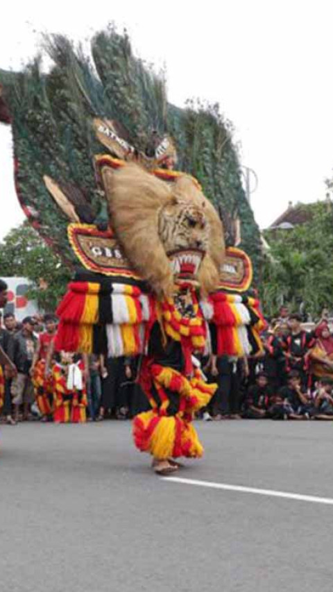 Rayakan Status WBTB UNESCO dengan Pertunjukan Reog Serentak