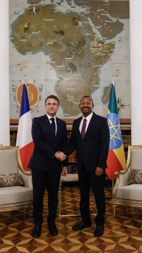 Macron Soroti Pangkalan Djibouti di Tengah Merosotnya Pengaruh Prancis di Afrika