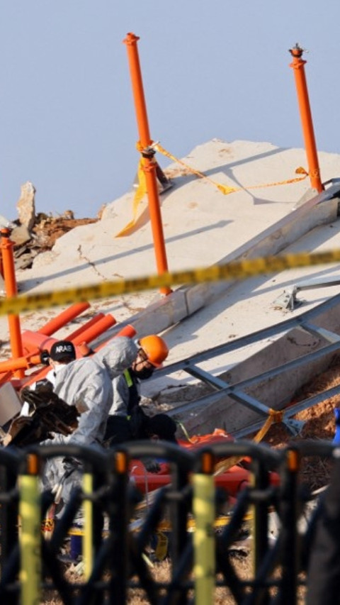 Korea Selatan menyelidiki Penghalang Beton yang Ditabrak dalam Kecelakaan Jeju Air