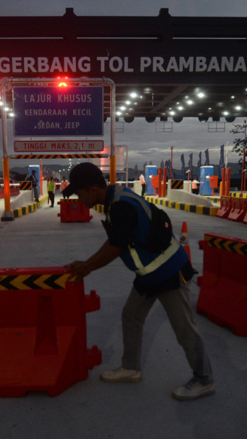 Jalan tol fungsional Klaten-Prambanan ditutup