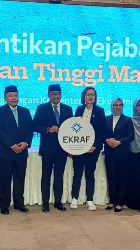 Menteri Ekonomi Kreatif Lantik 7 Pejabat Tinggi Madya