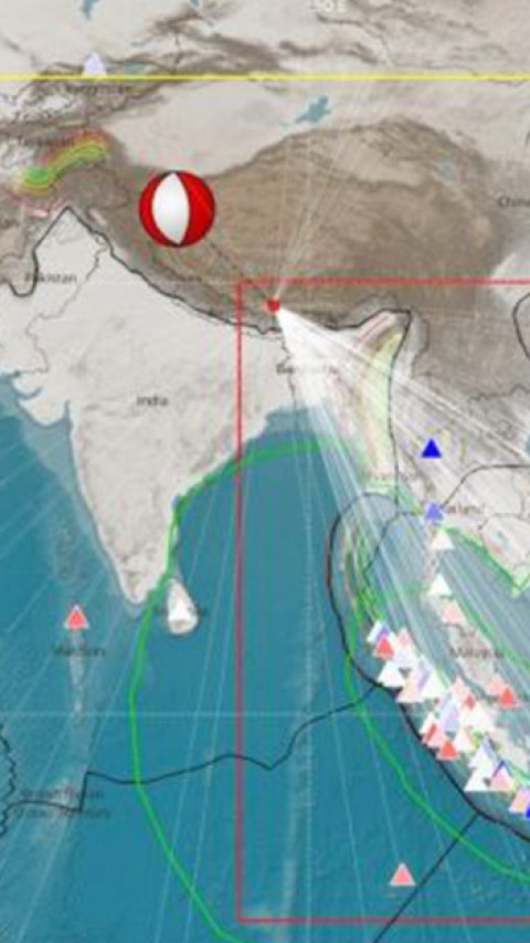 BMKG: Gempa di Nepal-Tiongkok Tak Berpengaruh ke Indonesia