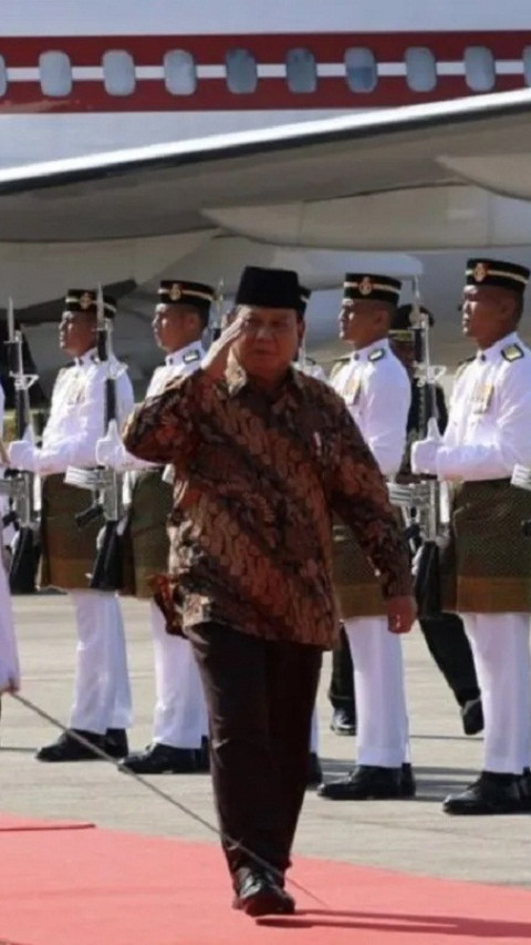 Prabowo Tiba di Malaysia Siap Bahas Penguatan Hubungan Bilateral 