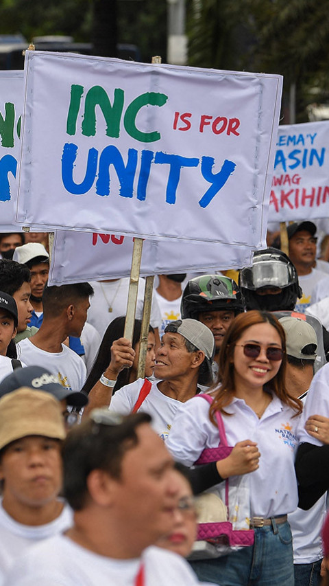 Demo Dukung Wapres Duterte Diikuti Lebih dari Sejuta Warga