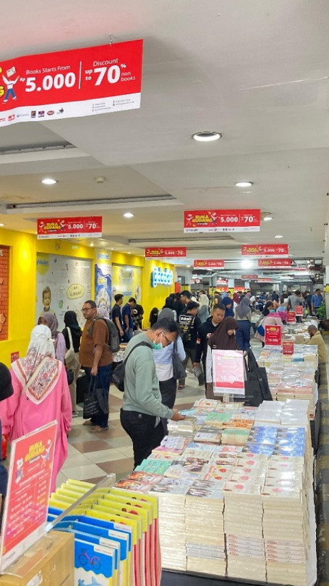 Buruan, Gramedia Banting Harga Buku Mulai 5.000 Rupiah