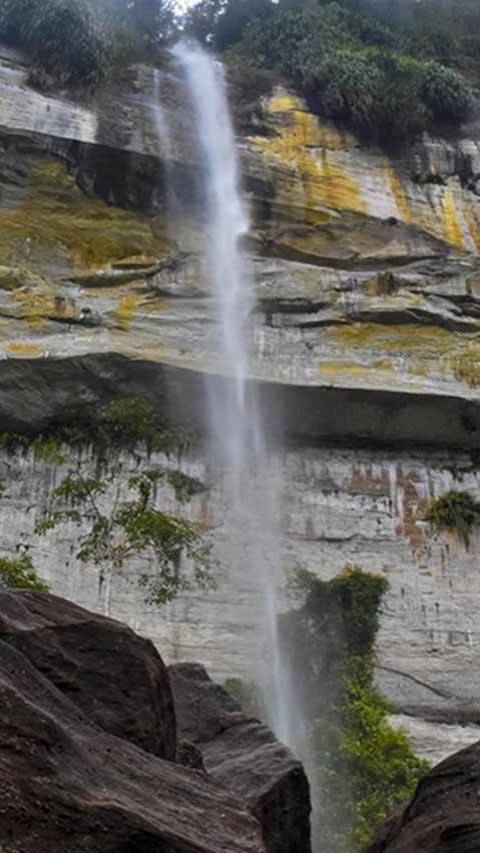 Air Terjun Batang Kapas,  Nirwana di Tengah Hutan Kampar