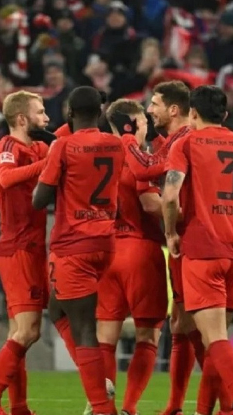 Skor Ketat Warnai Kemenangan Bayern Muenchen Atas Wolfsburgb pada Lanjutan Liga Jerman