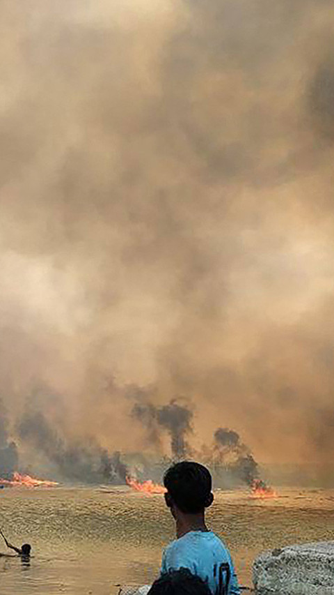 Junta Terus Lancarkan Serangan udara