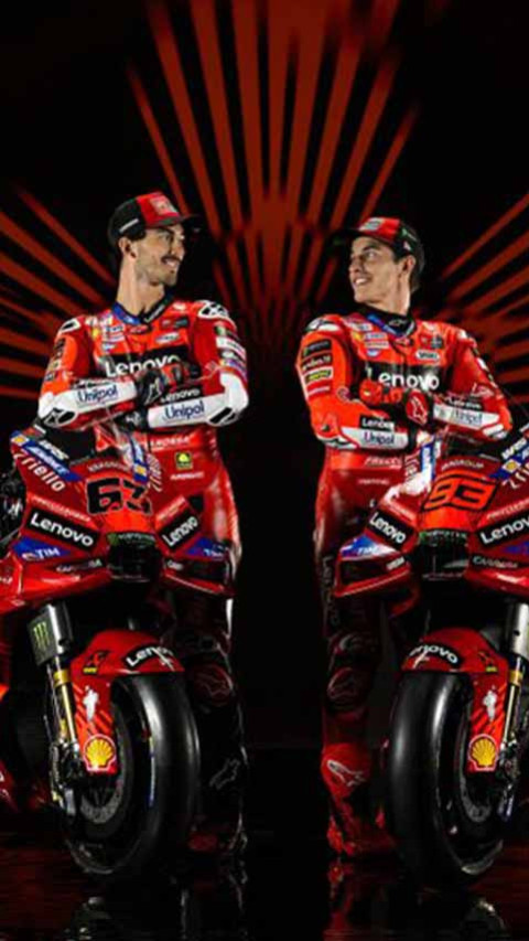 Livery Baru Ducati Milik Bagnaia-Marquez Resmi Diluncurkan