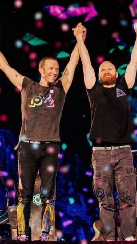 Fantastis, Coldplay Catatkan Rekor Baru saat Konser di Abu Dhabi 