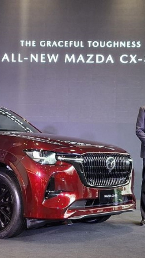 Mobil Hibrida Mazda CX-80 Segera Mengaspal di Jalanan Indonesia