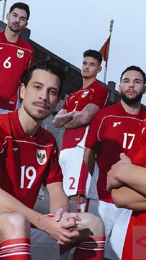 Ini Dia Jersi Baru Timnas, Bertema Besar 'Indonesia Pusaka'