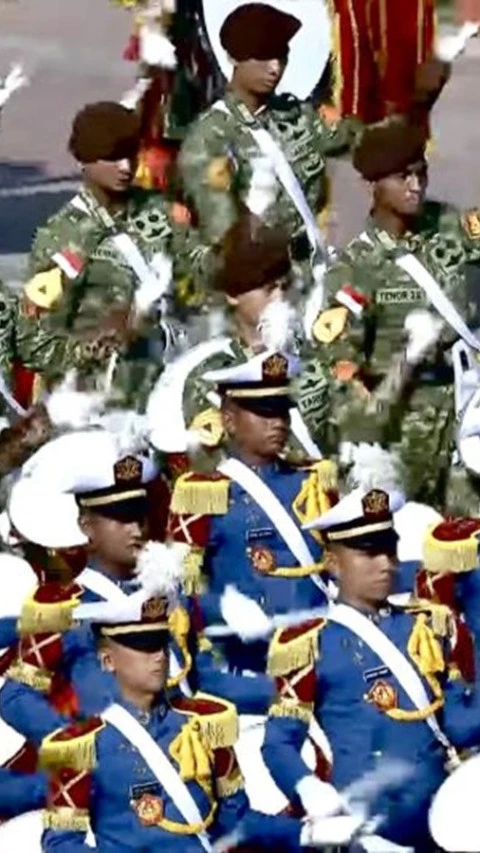 Di Hadapan Presiden Prabowo dan PM Modi, Kontingen Patriot Berparade untuk Hari Republik India