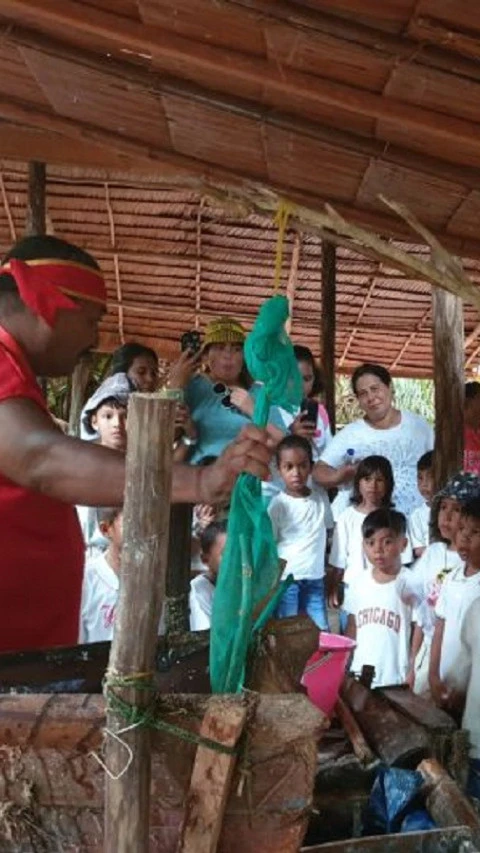 Pertamina AFT Pattimura Ambon Edukasi Pangan Lokal Sagu ke Siswa