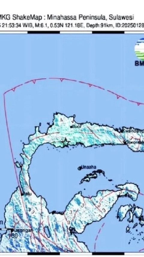 BPBD Parigi Laporkan Tidak Ada Kerusakan Dampak Gempa Magnitudo 6,1