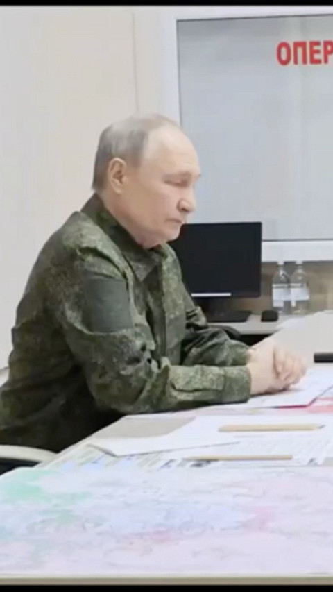 Putin Kunjungi Pos Komando di Wilayah Kursk Saat Tim AS Menuju Russia